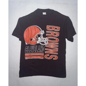 Vintage 90s Cleveland Browns NFL Football Graphic Tee Men’s M Competitors 1993‎